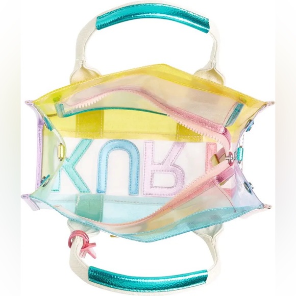 Kurt Geiger London Mini Southbank Vinyl Tote - Picture 6 of 8